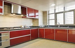 Modular Kitchen Cabinet by Ghar Interio