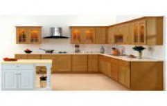 Stylish Modular Kitchen by Elevation View