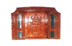 Temple Carved Doors   by Jayaraj International Private Limited