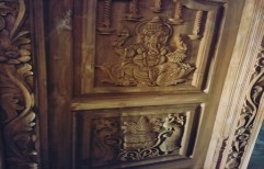 Carved Wood Doors by Murugeshwari Traders