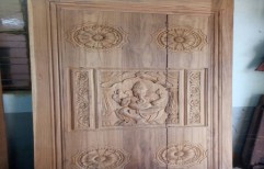 Wooden Door      by Krupa Wood Carving Works