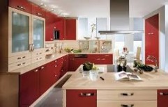 G Shaped Modular Kitchen by Tomar Art And Decor