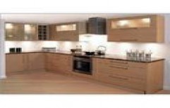 L Shaped Modular Kitchen by Amco Kitchen Gallery