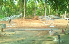 Solar Pump Structure Manual Tracking Structure by Shivaa Engineering Works