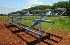 Trapezial Solar Panel Mounting Structure by GNS Steels Private Limited