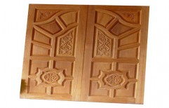 Designer Wooden Door by Jeyam Enterprises