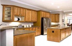 Wooden Modular Kitchen by Megha Marketing