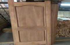 Brown Teak Wood Door, For Home, 7 X 3feet(h X W)
