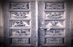 Temple Carved Special Doors   by Kanakkadara Divine Services