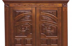Stylish Plywood Door    by Sabari Wood Work