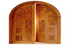 Wooden Doors by Srinivasan Timbers & Saw Mill