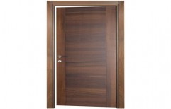 Polished Brown Plywood Door
