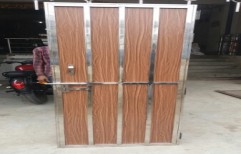 SS Wood Door   by AZ Steel Work