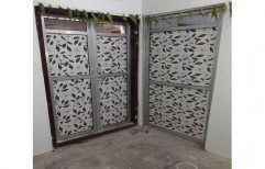 Decorative Aluminum Door   by Royal Aluminium Works