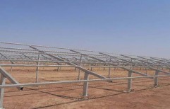 Solar Panel Mounting Structure by GNS Steels Private Limited