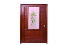 Hinged Polished Decorative PVC Door For Home