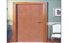 Hinged Coated Plain PVC Flush Doors