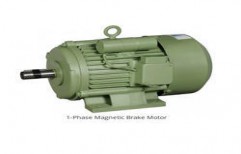 1 Phase 1 HP 1440 RPM Magnetic Brake Motor by Tripurari Electric Works