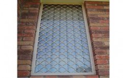 Stainless Steel Window Grill  . by Raj Fabrication