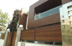 Garapa Wall Cladding by Anuved Building Technologies