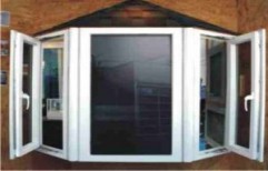 White Modern UPVC Bay Window, Size/Dimension: 3 Feet To 15 Feet