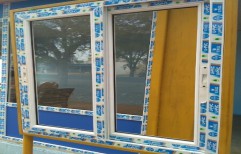 UPVC Glass Windows by LIPI Engineering & Interiors