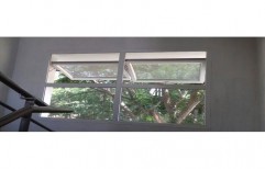 White Casement UPVC Tilt Turn Window, Thickness Of Glass: 4 To 5 Mm, Size/Dimension: 2 X 2 Feet