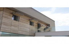 Exterior Wooden Wall Cladding by Sajj Decor
