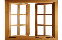 Designer Wooden Window  by Economic Panel Doors