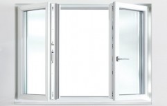 White Casement Window by Greentech UPVC Doors & Windows