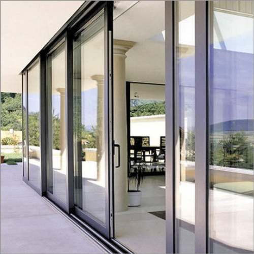 Aluminum Sliding Door    by Popular Glass Traders