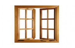 Solid Wooden Window Door  by J S Door Enterprises