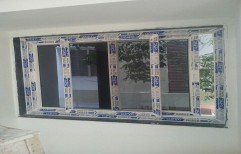Upvc Sliding Windows 2.5track With Mesh by Siri Infratech
