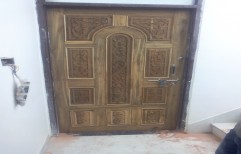 Decorative Wooden Carving Door by Gautam Furnitech