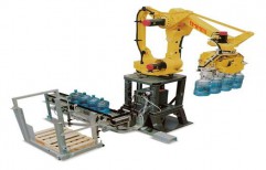 robotic loading cell / palletizing / depalletizing / for bottles  by Emmeti