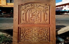 Wooden Carved Door by Parveen Traders