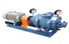 Cast Iron Single Stage Vacuum Pump With Compressor by Vacuum India