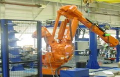 robotic cell with workpiece magazine by SICA2M