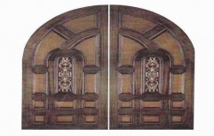 Carved Wood Door by Maharashtra  Traders