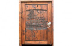 Carved Wood Door by Nambi Enterprises