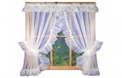 Criss Cross Curtains by Deluxe Decor