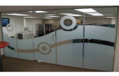 Modular Glass Partition by Megha Marketing