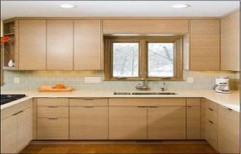 Wooden Kitchen Cabinet by Star Tech Interior Works