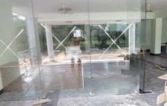 Fixed Glass With Toughened by Rvs Interiors