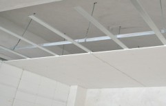 Grid Ceiling Work by Rvs Interiors