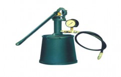 Manual Hydrostatic Test Pump by Ambica Machine Tools