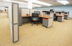 Office Cubicle by Kranthi Wood Works