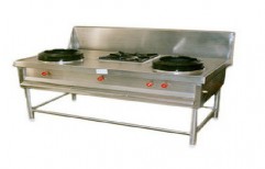 Three Burner Gas Range by La Decor