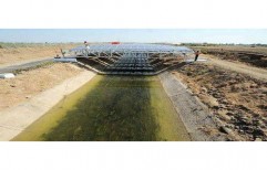 Solar Canal Top Solution by Sunrise Solartech Solutions