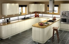 U-Shaped Kitchen Designing Services by Foton Decors